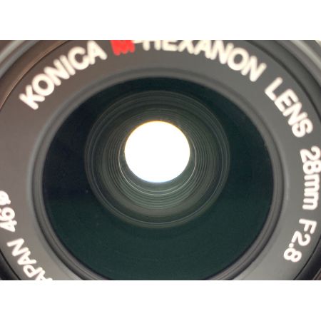KONICA (コニカ) レンズ M-HEXANON 28ｍｍ F2.8 KMマウント -