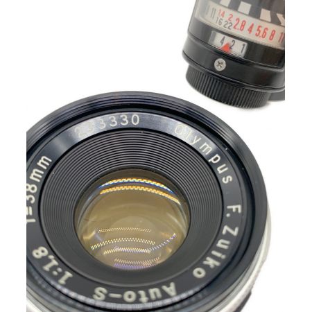 OLYMPUS (オリンパス) フィルムカメラ F.Zuiko Auto-S 1:1.8 F=38mm PEN F 288576