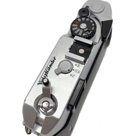 Voigtlander (フォクトレンダー) レンジファインダーカメラ 露出計反応有 BESSA-R シルバーボディ 00001112