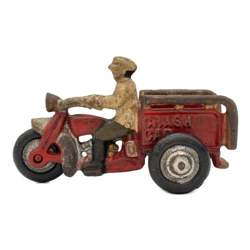 1930s Hubley toys (ハブリートイズ) cast iron crash car