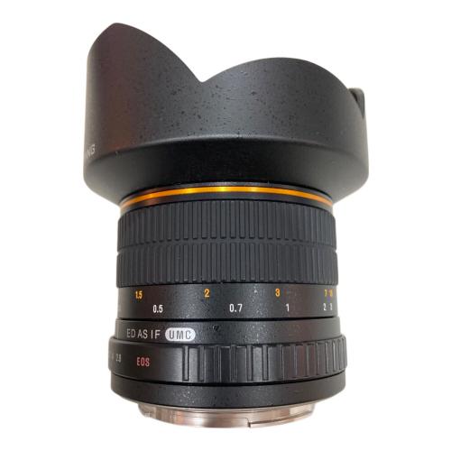 SAMYANG 単焦点MFレンズ 14mm f2.8 ED AS IF UMC キャノンマウント ■