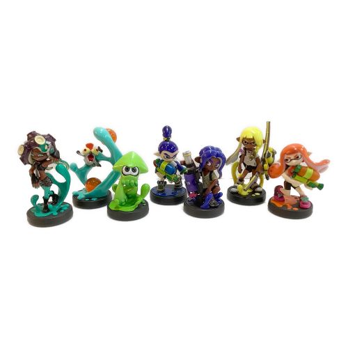 amiibo スプラトゥーン 7体セット｜トレファクONLINE