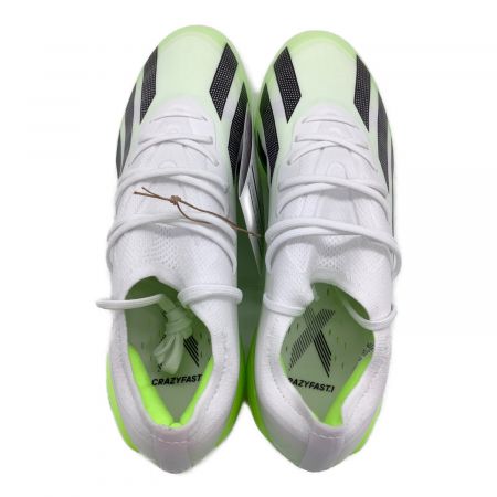 adidas (アディダス) サッカースパイク メンズ SIZE 27cm ホワイト×イエロー HQ4516