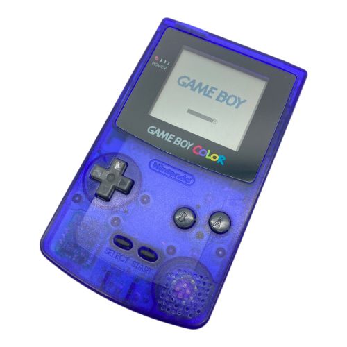 Nintendo (ニンテンドー) GAMEBOY COLOR ゲームボーイカラー CGB-001 クリアナイトブルー