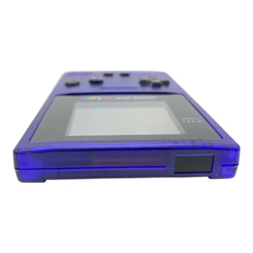Nintendo (ニンテンドー) GAMEBOY COLOR ゲームボーイカラー CGB-001 クリアナイトブルー
