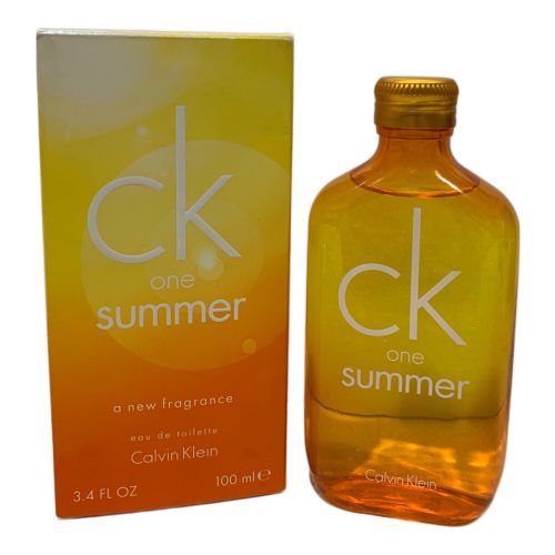 Calvin Klein (カルバンクライン) オードトワレ 2010年 ck one summer 100ml 残量80%-99%