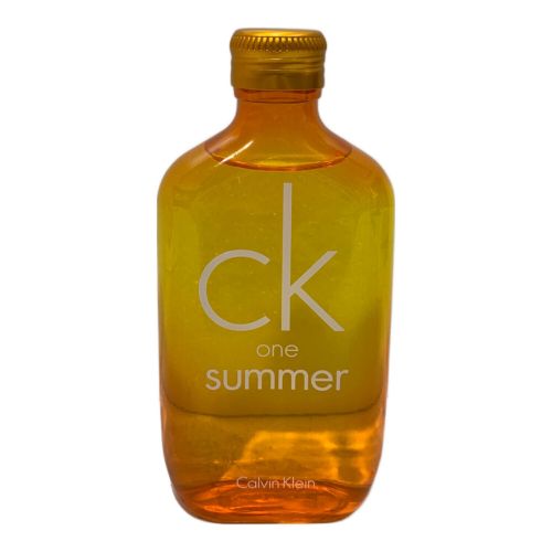 Calvin Klein (カルバンクライン) オードトワレ 2010年 ck one summer 100ml 残量80%-99%