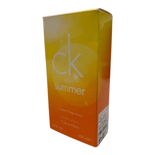 Calvin Klein (カルバンクライン) オードトワレ 2010年 ck one summer 100ml 残量80%-99%