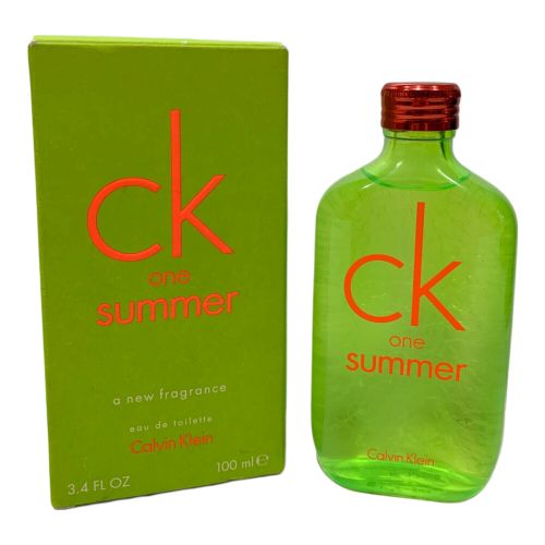 Calvin Klein (カルバンクライン) オードトワレ 2012年 ck one summer 100ml 残量80%-99%