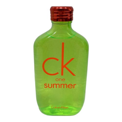 Calvin Klein (カルバンクライン) オードトワレ 2012年 ck one summer 100ml 残量80%-99%