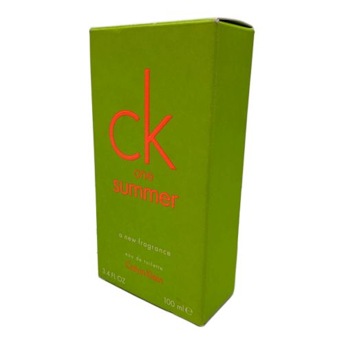 Calvin Klein (カルバンクライン) オードトワレ 2012年 ck one summer 100ml 残量80%-99%