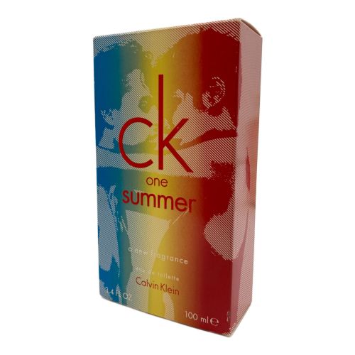 Calvin Klein (カルバンクライン) オードトワレ 2011年 ck one summer 100ml 残量80%-99%
