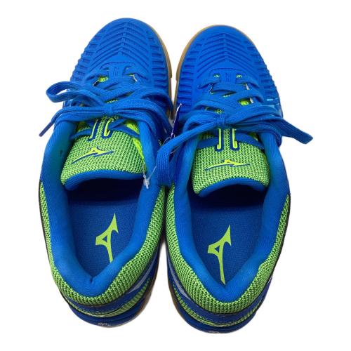 MIZUNO (ミズノ) 卓球シューズ 81GA191001 ウェーブメダル Z2 メンズ SIZE 24.5cm ブルー×イエロー