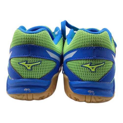 MIZUNO (ミズノ) 卓球シューズ 81GA191001 ウェーブメダル Z2 メンズ SIZE 24.5cm ブルー×イエロー