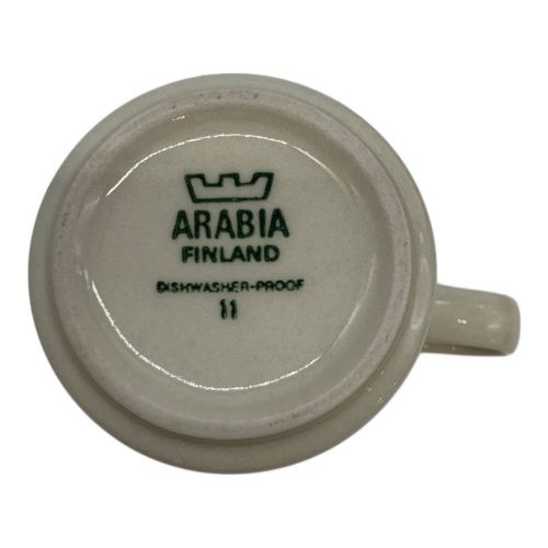 ARABIA (アラビア) コーヒーカップ&ソーサー フィンランド製 4 アネモネ