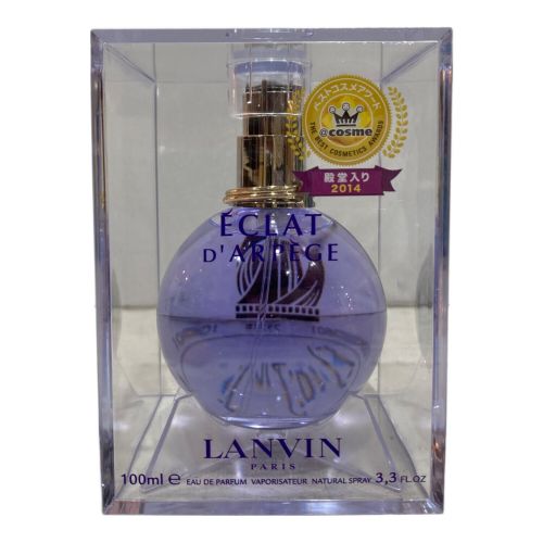 LANVIN (ライバン) オードパルファム 箱付 エクラ・ドゥ・アルページュ 100ml 残量80%-99%