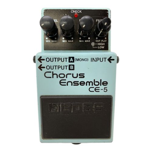 BOSS (ボス) エフェクター スカイブルー 台湾製 11916 CHORUS ENSEMBLE CE-5 現状販売