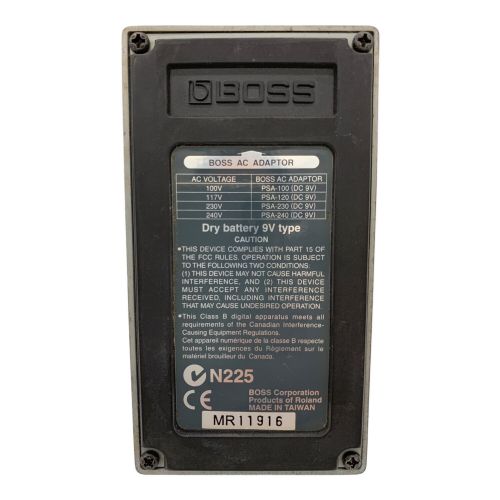 BOSS (ボス) エフェクター スカイブルー 台湾製 11916 CHORUS ENSEMBLE CE-5 現状販売