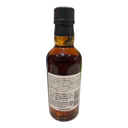 サントリー スパニッシュオークピーテッドモルト 山崎蒸溜所限定 180ml 山崎 未開封
