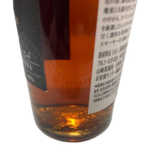 サントリー スパニッシュオークピーテッドモルト 山崎蒸溜所限定 180ml 山崎 未開封