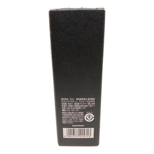 サントリー スパニッシュオークピーテッドモルト 山崎蒸溜所限定 180ml 山崎 未開封