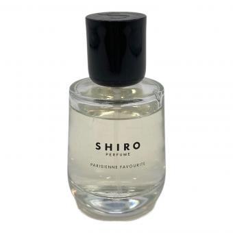 SHIRO (シロ) オードパルファム パリジェンヌ フェイバリット 50ml 残量80%-99%