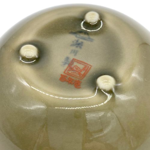 深川製磁 (フカガワセイジ) 湯呑み揃え 百年庵 5客セット 茶灰釉