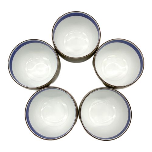 深川製磁 (フカガワセイジ) 湯呑み揃え 百年庵 5客セット 茶灰釉