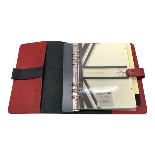 FILOFAX (ファイロファックス) システム手帳 レッド