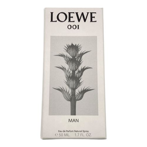 LOEWE (ロエベ) オードパルファム 001 MAN 50ml 残量80%-99%