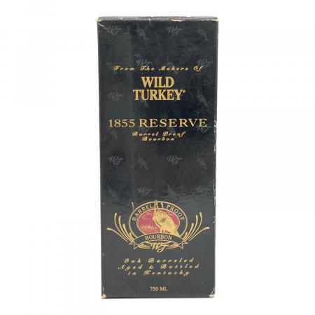ワイルドターキー (WILD TURKEY) バーボン RESERVE 750ml 1855 未開封