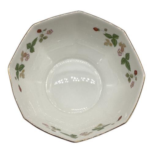 Wedgwood (ウェッジウッド) オクタゴナルボウル ワイルドストロベリー