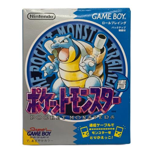 Nintendo (ニンテンドー) ゲームボーイ用ソフト ポケットモンスター青 -