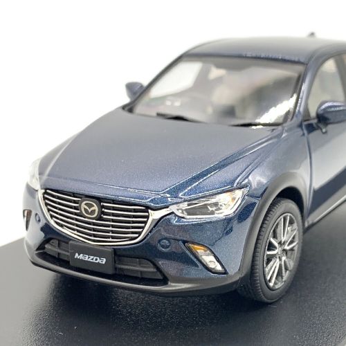 モデルカー mazda CX-3 ディープクリスタルブルーマイカ