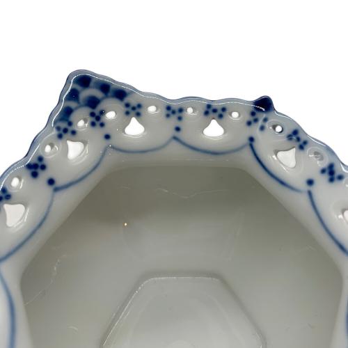 ROYAL COPENHAGEN (ロイヤル・コペンハーゲン) シュガーポット ☆ ブルーフルーテッド・フルレース