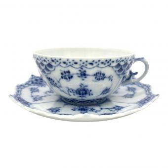 ROYAL COPENHAGEN (ロイヤル・コペンハーゲン) カップ&ソーサー ブルーフルーテッド・フルレース