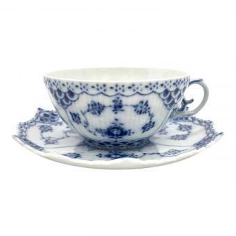 ROYAL COPENHAGEN (ロイヤル・コペンハーゲン) カップ&ソーサー ブルーフルーテッド・フルレース
