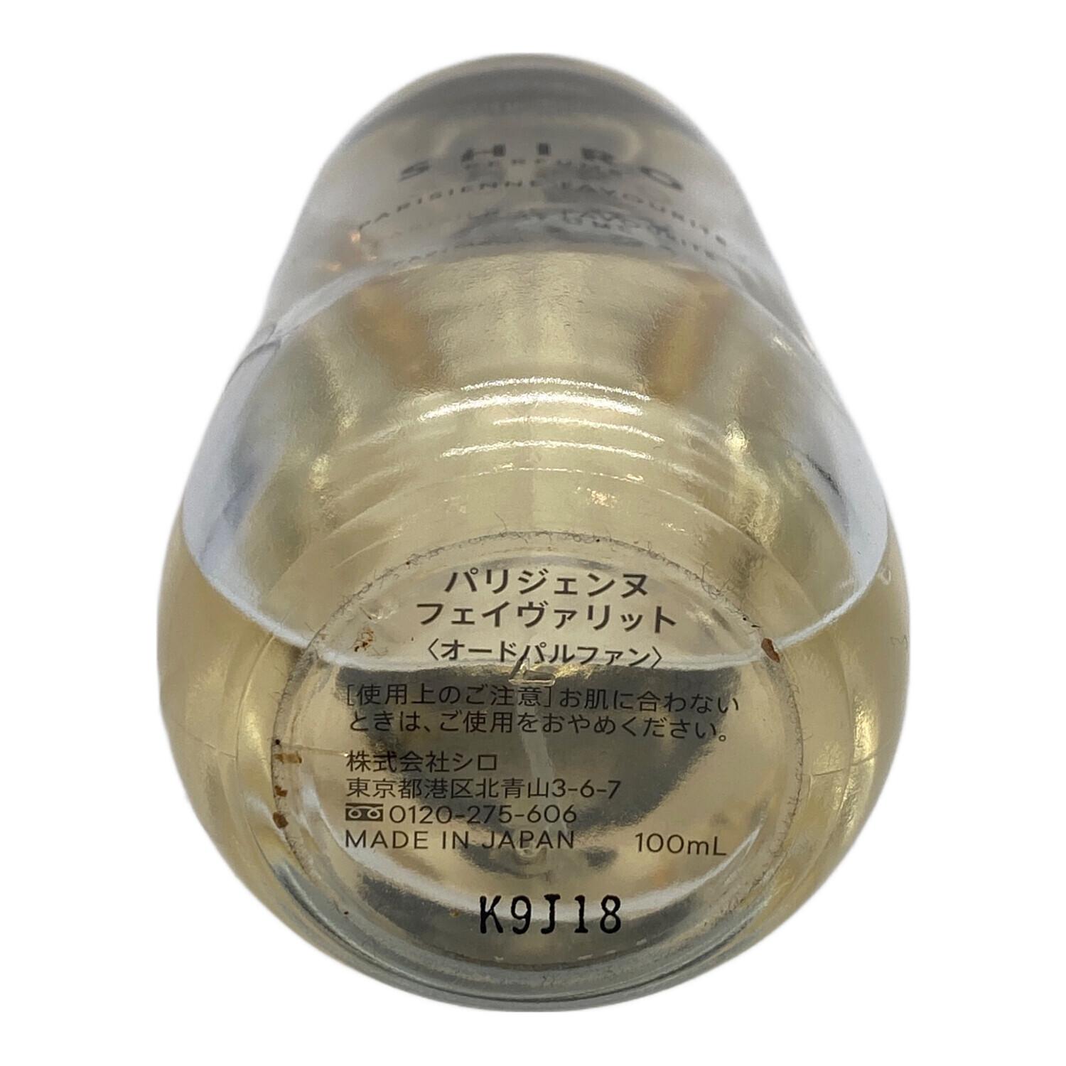 SHIRO オードパルファン パリジェンヌフェイバリット PARISIENNE