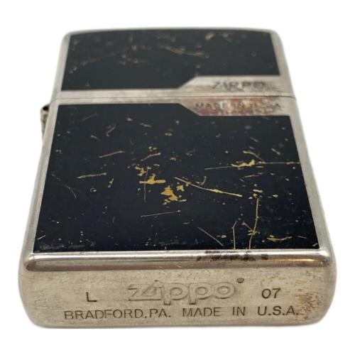 ZIPPO 片面ブラック 2007年製