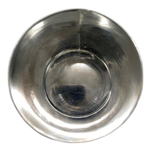 清雅堂 (セイガドウ) 生地色 鋲止銅 茶筒 茶托