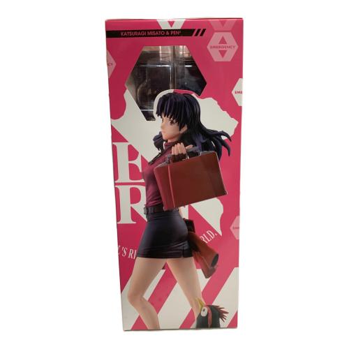 エヴァンゲリオン新劇場版 (エヴァンゲリオンシンゲキジョウバン) フィギュア 葛城ミサト＆ペンペン