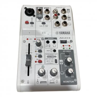 YAMAHA (ヤマハ) ライブストリーミングミキサー AG03｜トレファクONLINE
