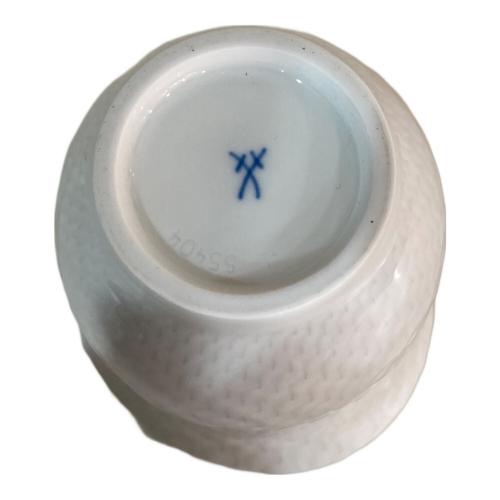 Meissen (マイセン) カップ 55404 波の戯れホワイト 2Pセット