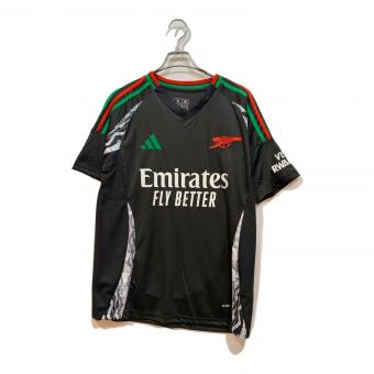 adidas (アディダス) レプリカユニフォーム メンズ SIZE M ブラック 24-25 アーセナルFC #18 冨安健洋 アウェイ