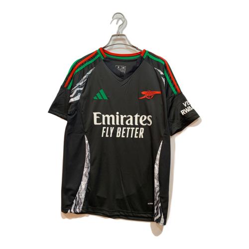 adidas (アディダス) レプリカユニフォーム メンズ SIZE M ブラック 24-25 アーセナルFC #18 冨安健洋 アウェイ