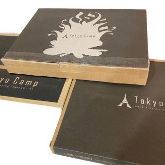 Tokyo Camp (トウキョウ キャンプ) 焚火台・プレート・グリルセット 3点セット