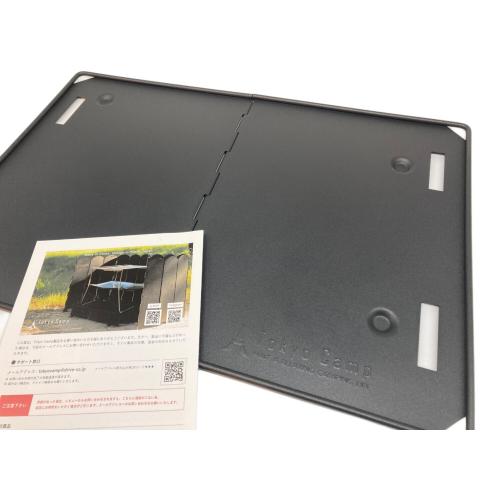 Tokyo Camp (トウキョウ キャンプ) 焚火台・プレート・グリルセット 3点セット