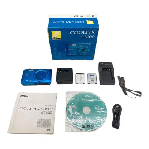 Nikon (ニコン) COOLPIX S3600 コンパクトデジタルカメラ
