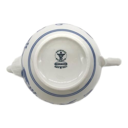 Bohemia (ボヘミア) ティーポット ZWIEBELMUSTER ブルーオニオン