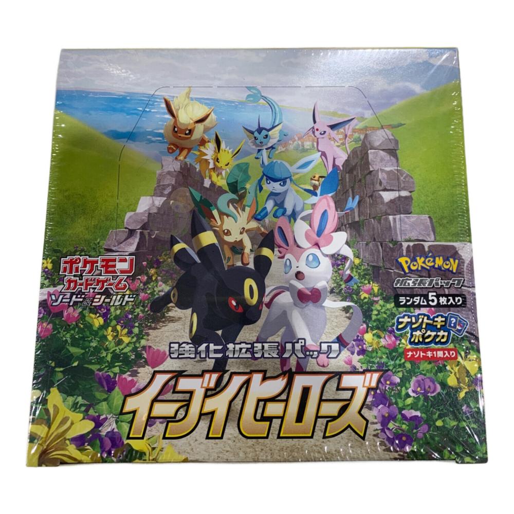 ポケモンカードBOX シュリンク付 @ イーブイヒーローズ 強化拡張パック